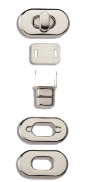 CIERRE PRYM BOLSO SIN COSTURA 35X20MM X1 PLATEADO - Image 3